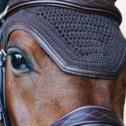 Kentucky Horsewear - Bonnet Wellington cuir marron
