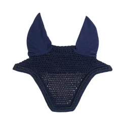 Kentucky Horsewear - Bonnet pour chevaux Wellington Metal Chain marine