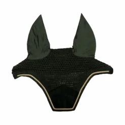 Kentucky Horsewear - Bonnet pour chevaux Wellington Velvet pine green