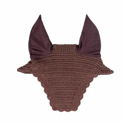 Kentucky Horsewear - Bonnet pour chevaux anti-mouche Wellington Wave marron