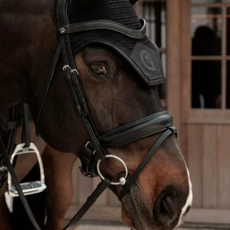 Kentucky Horsewear - Bonnet pour chevaux Wellington Sparkling noir
