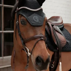 Kentucky Horsewear - Bonnet pour chevaux Wellington Sparkling noir