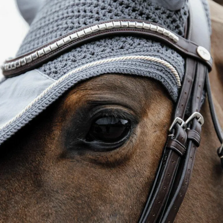 Kentucky Horsewear - Bonnet Wellington basic velvet gris