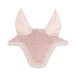Kentucky Horsewear - Bonnet pour chevaux Wellington Plaited Cord anti-bruits rose pâle