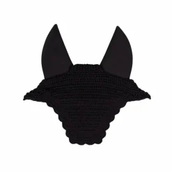 Kentucky Horsewear - Bonnet pour chevaux anti-bruit Wellington Wave noir