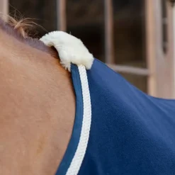 Kentucky Horsewear - Chemise polaire Fleece Rug Plaited Rope marine