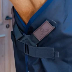 Kentucky Horsewear - Couverture d'extérieur Turnout Rug All Weather waterproof comfort marine 400g