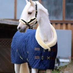 Kentucky Horsewear - Couverture de présentation marine 160g