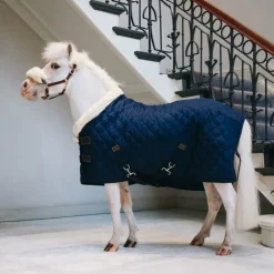 Kentucky Horsewear - Couverture de présentation marine 160g