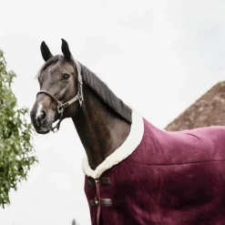 Kentucky Horsewear - Couverture séchante Show heavy bordeaux