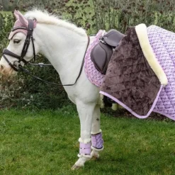 Kentucky Horsewear - Couverture de présentation Sammy Collection vieux rose 160g