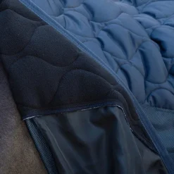 Kentucky Horsewear - Couverture polaire Transport Combo Cooler Fleece marine