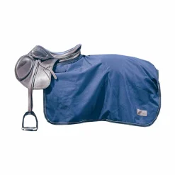 Kentucky Horsewear - Couvre-reins carré imperméable marine 600D 160g