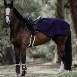 Kentucky Horsewear - Couvre-reins long marine 160g