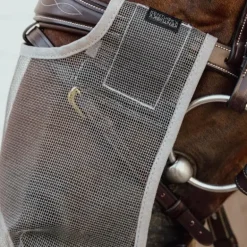 Kentucky Horsewear - Filet de nez anti-mouches gris