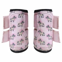 Kentucky Horsewear - Guêtres antérieurs Sammy Collection vieux rose