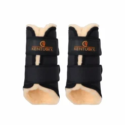 Kentucky Horsewear - Guêtres cheval Solimbra antérieurs noir x2