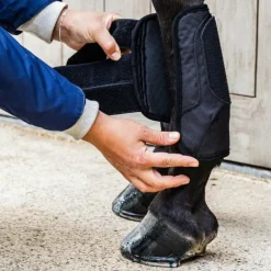 Kentucky Horsewear - Guêtres de cross antérieurs 3D Air Flow noir