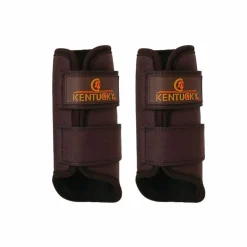 Kentucky Horsewear - Guêtres cheval 3D Spacer Turnout Boots marron x2