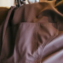 Kentucky Horsewear - Housse de selle cso/ mixte avec plaque en or marron