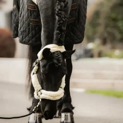 Kentucky Horsewear - Licol de transport mouton blanc