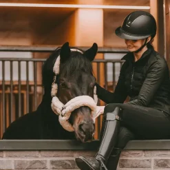 Kentucky Horsewear - Licol de transport mouton blanc