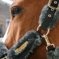 Kentucky Horsewear - Licol de transport mouton gris