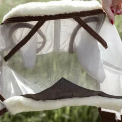 Kentucky Horsewear - Masque anti-mouches Friendly avec oreilles argent