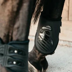 Kentucky Horsewear - Protège boulet élastique haut noir