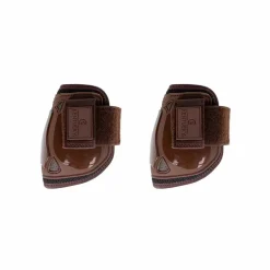 Kentucky Horsewear - Protège boulets Air Velcro marron
