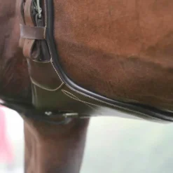 Kentucky Horsewear - Sangle bavette courte marron