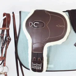 Kentucky Horsewear - Sangle bavette courte mouton marron