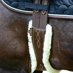 Kentucky Horsewear - Sangle anatomique mouton marron