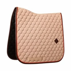 Kentucky Horsewear - Tapis de dressage Onion Quilt Leather Neon beige