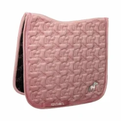 Kentucky Horsewear - Tapis de dressage Sammy glitter pearls vieux rose