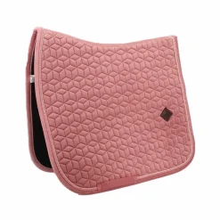 Kentucky Horsewear - Tapis de dressage Velvet Vieux Rose