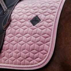 Kentucky Horsewear - Tapis de dressage Velvet Vieux Rose
