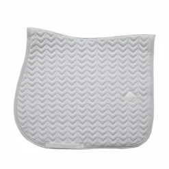 Kentucky Horsewear - Tapis de selle Fishbone Blanc
