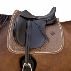 Kentucky Horsewear - Tapis de dressage Velvet beige