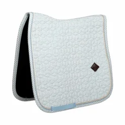Kentucky Horsewear - Tapis de dressage Velvet Printing flags light blue