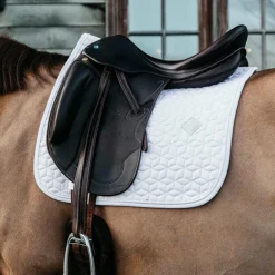 Kentucky Horsewear - Tapis de dressage Basic blanc