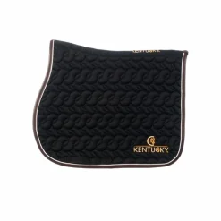 Kentucky Horsewear - Tapis de selle noir avec logo