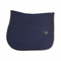 Kentucky Horsewear - Tapis de selle color edition cuir marine pour minis