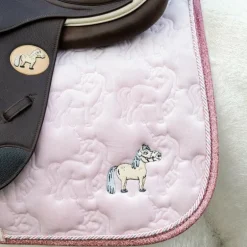 Kentucky Horsewear - Tapis de selle licorne paillettes rose tendre
