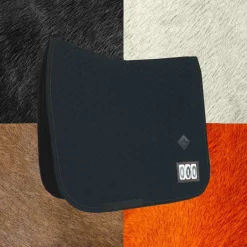 Kentucky Horsewear - Tapis de dressage fishbone noir