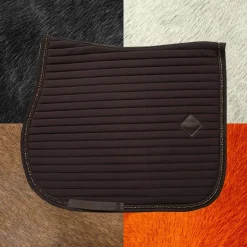 Kentucky Horsewear - Tapis de selle Pearls marron