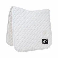 Kentucky Horsewear - Tapis de dressage Diamond Competition 2 numéros blanc