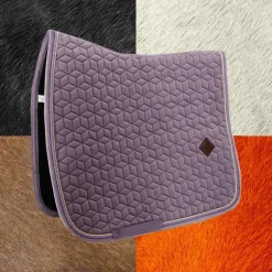 Kentucky Horsewear - Tapis de dressage Velvet Violet