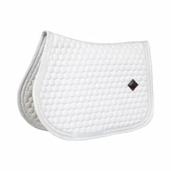 Kentucky Horsewear - Tapis de selle Glitter Band blanc/ blanc