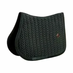 Kentucky Horsewear - Tapis de selle Velvet Mini Pearls pine green